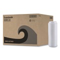 Cup Lids | Boardwalk BWKHOTWH8 Plastic Hot Cup Lids for 8 oz. Hot Cups - White (50/Sleeve, 20 Sleeves/Carton) image number 0