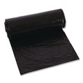 Low-Density Trash Bags | Classic 1506847 45 Gallon 0.63 mil 40 in. x 46 in. Linear Low-Density Can Liners - Black (250/Carton) image number 2
