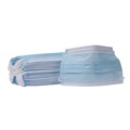 Face Masks | Boardwalk MS2000BX 3-Ply General Use Face Mask - Blue (50/Box) image number 1