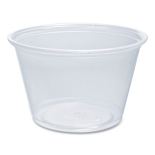 Cups | Dart 400PC 4 oz. Conex Complements Plastic Portion/Medicine Cups - Clear (2500/Carton) image number 0