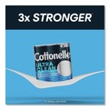 Toilet Tissues | Cottonelle 55699 Ultra CleanCare 1-Ply Septic Safe Mega Rolls Strong Tissue Toilet Paper - White (36/Carton) image number 4