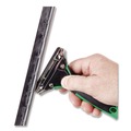 Squeegees | Unger NE250 Stainless Steel "S" Channel with Soft Rubber, 10-in Wide Blade image number 2