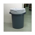 Low-Density Trash Bags | Boardwalk H8046TWK 40 in. x 46 in. 45 gal. 0.9 mil Linear Low Density Industrial Can Liners - White (100/Carton) image number 3