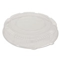Food Containers & Lids | WNA WNA A18PETDM 18 in. Diameter x 2.75 in. Caterline Plastic Dome Lids - Clear (25/Carton) image number 1