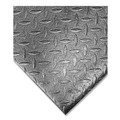 Floor Mats | Crown FL 2436KD 24 in. x 36 in. Tuff-Spun Foot-Lover Rectangular Diamond Surface Mat - Black image number 3