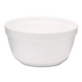 Food Containers & Lids | WinCup 221992 12 oz Squat Style Foam Bowls - White (1000/Carton) image number 0
