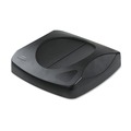 Waste Receptacle Lids | Rubbermaid Commercial FG268988BLA Untouchable 16 in. Square Swing Top Lid - Black image number 0