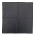 Beverage Napkins | Morcon Paper VT522 9 in. x 9.5 in. 2-Ply Morsoft Beverage Napkins - Black (1000/Carton) image number 2
