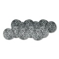 Grill Scrubbers | Boardwalk 83LGI Stainless Steel Scrubber - Medium, Steel Gray (72/Carton) image number 2