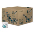Toilet Tissues | Livi VPG Select 21547 4.06 in. x 3.75 in. 2-Ply Septic-Safe Bath Tissue - White (80/Carton) image number 0