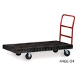 Carts & Trucks | Rubbermaid Commercial FG443610BLA 24 in. x 48 in. 1200 lbs. Capacity Heavy-Duty Platform Truck Cart - Black image number 2