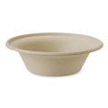 Food Containers & Lids | World Centric BO-SC-U11-LFP 6 in. x 6 in. x 1.7 in. 11.5 oz. Paper Fiber Bowls - Natural (1000/Carton) image number 0
