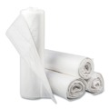 High-Density Trash Bags | Inteplast Group S434816N 60 gal. 16 microns 43 in. x 48 in. High-Density Commercial Can Liners - Natural (200/Carton) image number 0