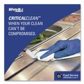 Perforated Roll & Hand Towels | WypAll 06053 X50 23.5 in. x 12.5 in. 1/4 Fold Foodservice Towels - White (200/Carton) image number 3