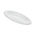 Plates | Pactiv Corp. 0TK100060000 6 in. Placesetter Deluxe Laminated Foam Dinnerware Plate - White (1000/Carton) image number 2