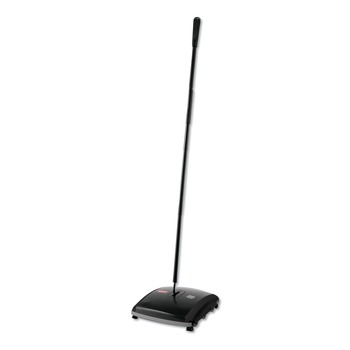 SWEEPERS | Rubbermaid Commercial FG421388BLA 44 in. Steel/Plastic Handle Dual Action Sweeper - Black/Yellow