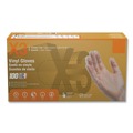 Food Service Disposable & Single Use Gloves | Ammex GPX348100 3 mil Industrial Powder-Free Vinyl Gloves - X-Large, Clear (1000/Carton) image number 0