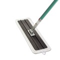 Mops | 3M 55593 Easy Scrub 16 in. Microfiber Head Flat Mop Tool with 54 in. Green Aluminum Handle image number 1