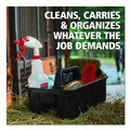 Waste Receptacle Accessories & Dollies | Rubbermaid Commercial FG315488BLA Commercial Deluxe 15 in. x 7.4 in. 8-Compartment Carry Caddy - Black image number 4