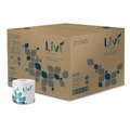 Perforated Roll & Hand Towels | Livi VPG Select 21545 2-Ply Bath Tissue - White (80 Rolls/Carton) image number 2