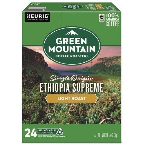 Coffee - Caffeinated | Green Mountain Coffee 5000349061 K-Cups - Ethiopian Supreme (24/Box) image number 0