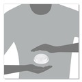 Cup Lids | Dart 16EL Cappuccino Dome Sipper Lids Fits 12 oz. to 24 oz. Hot Cups - White (1000/Carton) image number 6