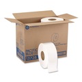 Toilet Tissues | Georgia Pacific Professional 13728 1000 ft. 2 Ply Jumbo Jr. Bath Tissue Rolls - White (8/Carton) image number 0