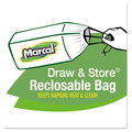 Luncheon Napkins | Marcal 6506 11.4 in. x 12.5 in. 100% Recycled Luncheon Napkins - White (6/Carton) image number 7