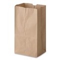 Grocery Bags | Ross & Wallace Paper Products 100325500PK/BL 8.25 in. x 5.38 in. x 18 in. #25 Size Grocery Paper Bags - Kraft (500/Bundle) image number 2