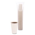 Cups | Boardwalk BWKWHT16HCUP 16 oz. Paper Hot Cups - White (20 Cups/Sleeve, 50 Sleeves/Carton) image number 0