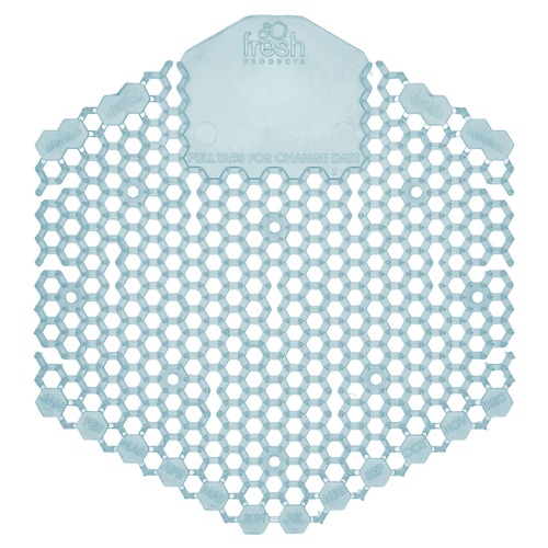 Toilet & Urinal Deodorizers | Fresh Products 3WDS-F-010I060M-08 Wave 3D Urinal Deodorizer Screen - Ocean Mist Scent, Blue (10/Box) image number 0