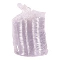 Food Containers & Lids | Eco-Products EP-SBLID Salad Bowl Lid for 24, 32, 48 oz. Bowls - Clear (300/Carton) image number 4