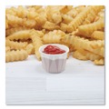 Cups | SOLO 075-2050 ProPlanet Seal 0.75 oz. Paper Portion Cups - White (250/Bag, 20 Bags/Carton) image number 4
