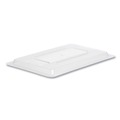 Perforated Roll & Hand Towels | Rubbermaid Commercial FG331000CLR 12 in. x 18 in. Food/Tote Box Lids - Clear image number 1