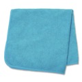 Cleaning Cloths & Wipes | Rubbermaid Commercial 1820579 12 in. x 12 in. Microfiber Cleaning Cloths - Blue (24/Pack) image number 2