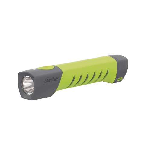 Office Flashlights | Energizer ENYPHH21 Rechargeable Lithium-Ion Pro Series Hybrid Handheld with 2 AA Batteries - Gray/Green image number 0