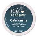 Coffee - Caffeinated | Cafe Escapes 5000330125 K-Cups - Cafe Vanilla (24/Box) image number 1