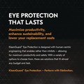  | Ansell 20746 V50 OTG Safety Eyewear - Black Frame/Clear Anti-Fog Lens image number 3
