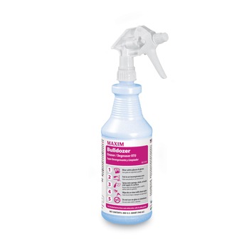  | Maxim 051000-86 Bulldozer 32 oz. Safe-to-Ship Cleaner/Degreaser RTU - Lemon Scent (6/Carton)