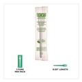 Disposable Forks | Eco-Products EP-S012-W Plantware 6 in. Fork Compostable Cutlery - White (1000/Carton) image number 4