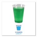 Perforated Roll & Hand Towels | Boardwalk BWKTRANSCUP14CT 14 oz. Plastic Cold Cups - Translucent (1000/Carton) image number 4