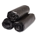 High-Density Trash Bags | Inteplast Group S243306K High-Density 16-gal. 6 Microns 24 in. x 33 in. Commercial Can Liners - Black (1000/Carton) image number 4