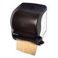 Towel Dispensers | San Jamar T950TBK 12.5 in. x 8.5 in. x 12.75 in. Element Lever Roll Towel Dispenser Classic - Black Pearl image number 4