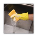 Sponges | Boardwalk C31BWK 3-2/3 in. x 6-2/25 in. x 1-11/20 in. Cellulose Sponges - Medium, Yellow (24-Piece/Carton) image number 3