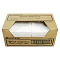 Perforated Roll & Hand Towels | Chicopee 8481 13 in. x 15 in. Z Fold Durawipe Shop Towels - White (100/Carton) image number 1