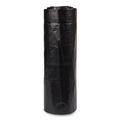 Low-Density Trash Bags | Inteplast Group ECI385812K 38 in. x 58 in. 1.2 mil 60 gal Interleaved Roll Low-Density Commercial Can Liners - Black (10 Bags/Roll, 10 Rolls/Carton) image number 2