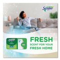 Floor Dusters & Accessories | Swiffer 80374006 8 x 10 Wet Refill Cloths - Fresh Scent/White (6/Carton) image number 9
