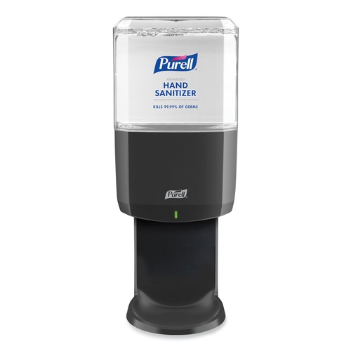 Hand Sanitizer Dispensers | PURELL 7724-01 ES8 5.25 x 8.56 x 12.13 1,200 mL Touch Free Hand Sanitizer Dispenser - Graphite (1/Carton) image number 0