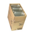Food Containers & Lids | Pactiv Corp. 6713WPTE 72 oz 12.25 in. x 7.5 in. x 3.13 in. Aluminum Carry-Out Container with OPS Tamper-Evident Dome Lid - Silver (125/Carton) image number 2