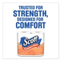 Toilet Tissues | Scott 54245 ComfortPlus 1-Ply Septic Safe Mega Roll Toilet Paper - White (24/Carton) image number 4